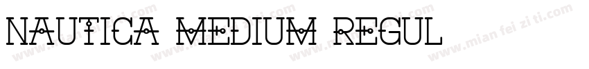 Nautica Medium Regul字体转换